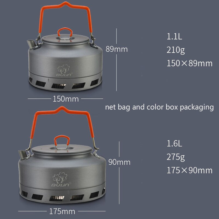 1.1L/1.6L Portable Ultralight Kettle - 2B Above All