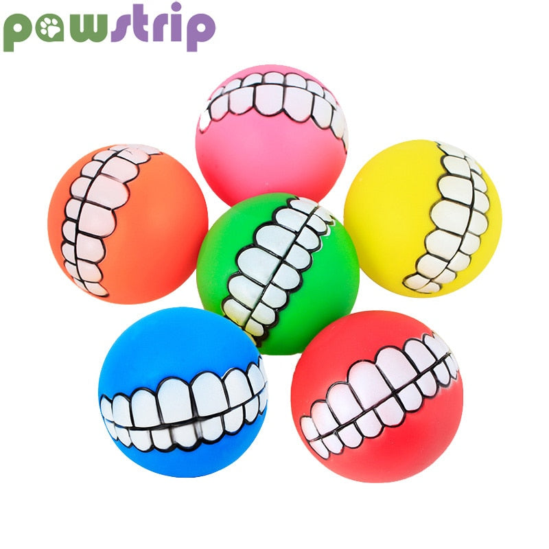 1Pc 7cm Colorful Ball Dog Toy - 2B Above All