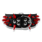 Wide Sharp Spiked Studded Leather Dog Collars - 2B Above All