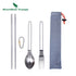 Boundless Voyage Camping Titanium Fork Spoon Chopsticks Set - 2B Above All