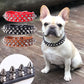 Adjustable Spiked Leather Dog Collar - 2B Above All