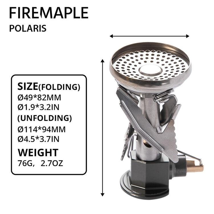 Fire Maple Polaris Pressure Regulator Gas Burner Stove - 2B Above All