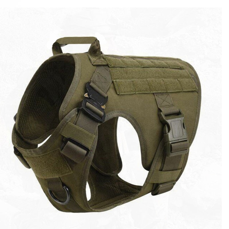 K9 Military Tactical Dog Harness & Leash Set - 2B Above All