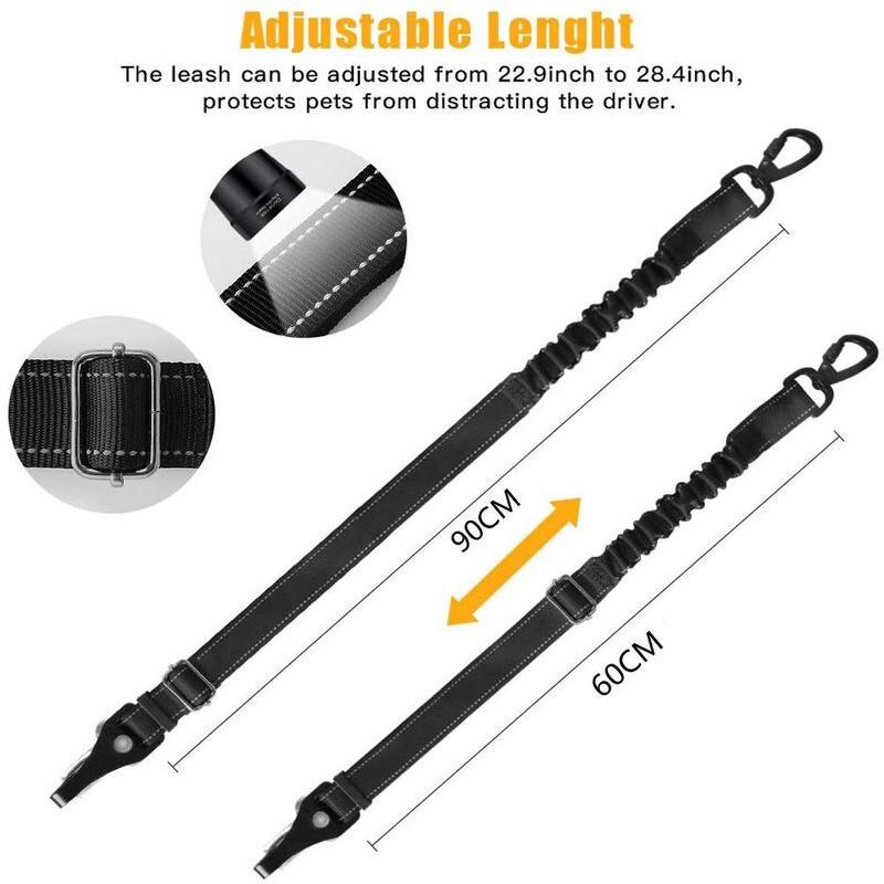 Dog Seat Belt 3-In-1 Adjustable Leash - 2B Above All