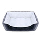 Square Plush Bed For Medium And Small Dogs