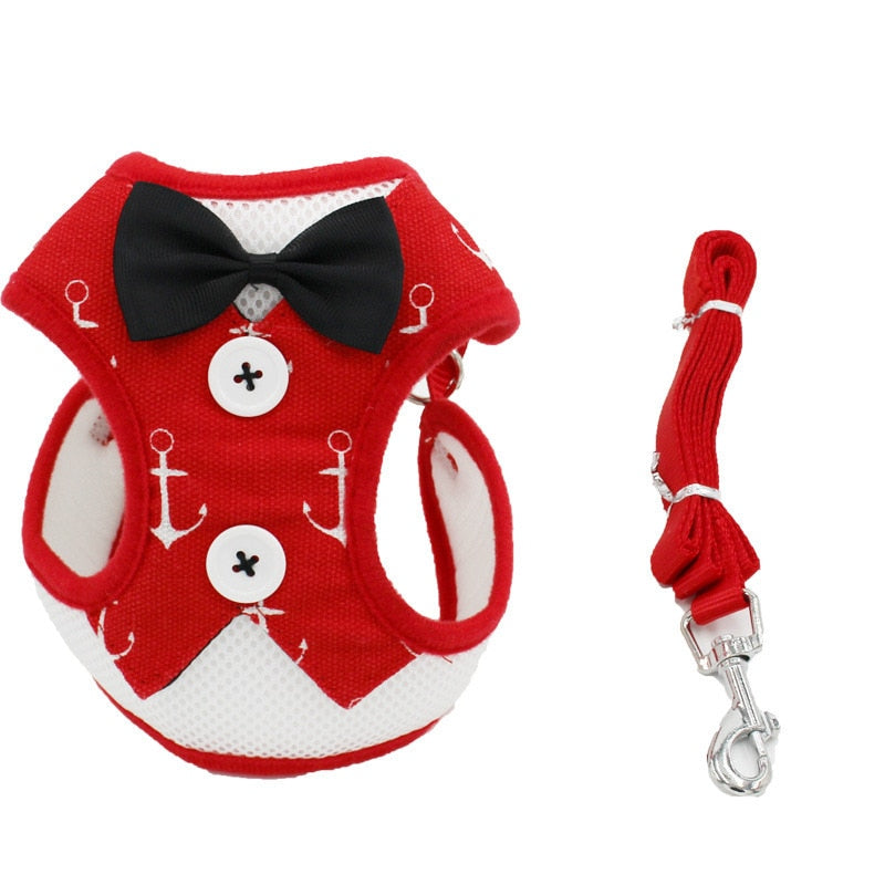 Elegant Bow Dog Harness - 2B Above All