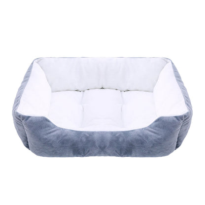 Square Plush Bed For Medium And Small Dogs