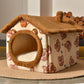 Foldable Dog House Bed