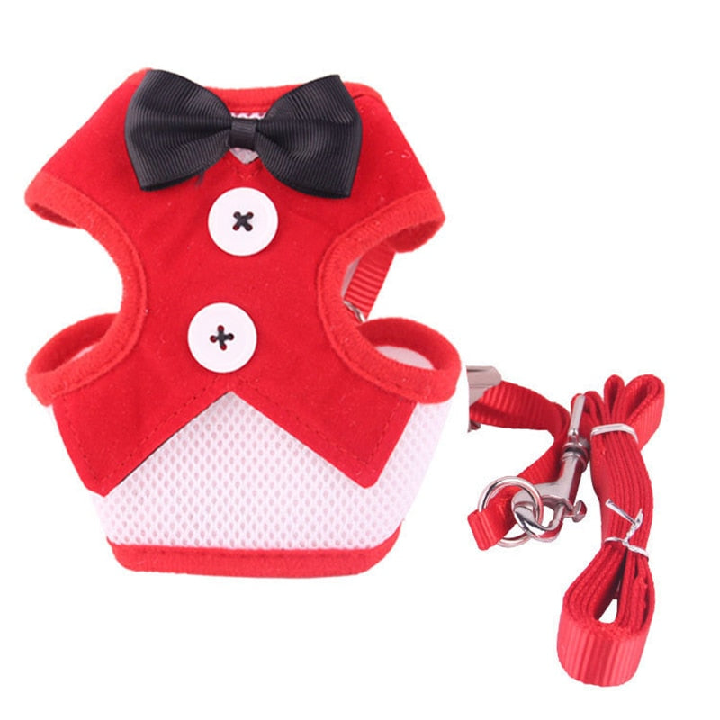 Elegant Bow Dog Harness - 2B Above All