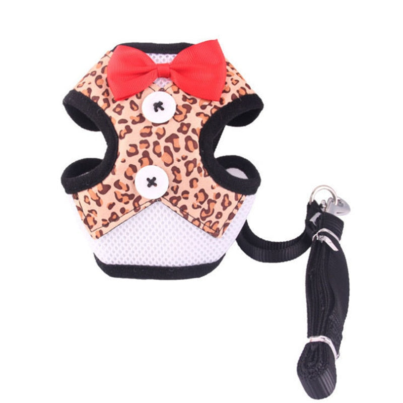 Elegant Bow Dog Harness - 2B Above All