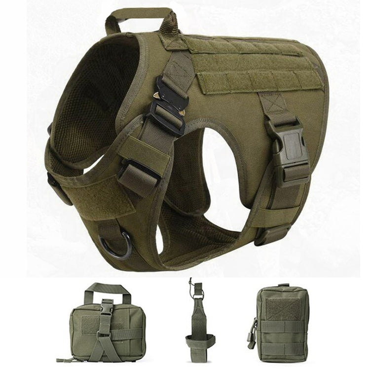 K9 Military Tactical Dog Harness & Leash Set - 2B Above All