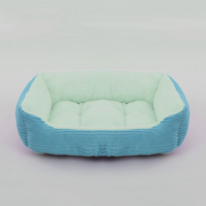 Square Plush Bed For Medium And Small Dogs