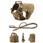 K9 Military Tactical Dog Harness & Leash Set - 2B Above All