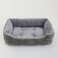 Square Plush Bed For Medium And Small Dogs